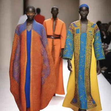 The Malian designer showcased a stunning collection at Paris Fashion Week, featuring vibrant colors and traditional textile patterns.