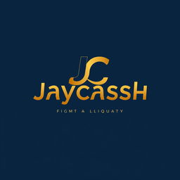 A sleek and modern film logo design for 'Jaycassh', featuring bold typography and dynamic elements