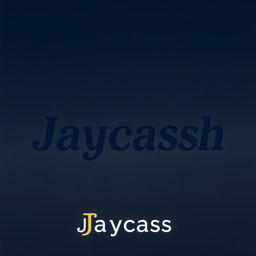 A sleek and modern film logo design for 'Jaycassh', featuring bold typography and dynamic elements