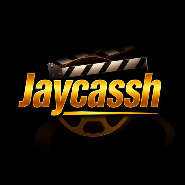 A film logo design for 'Jaycassh', featuring bold, modern typography in a sleek font