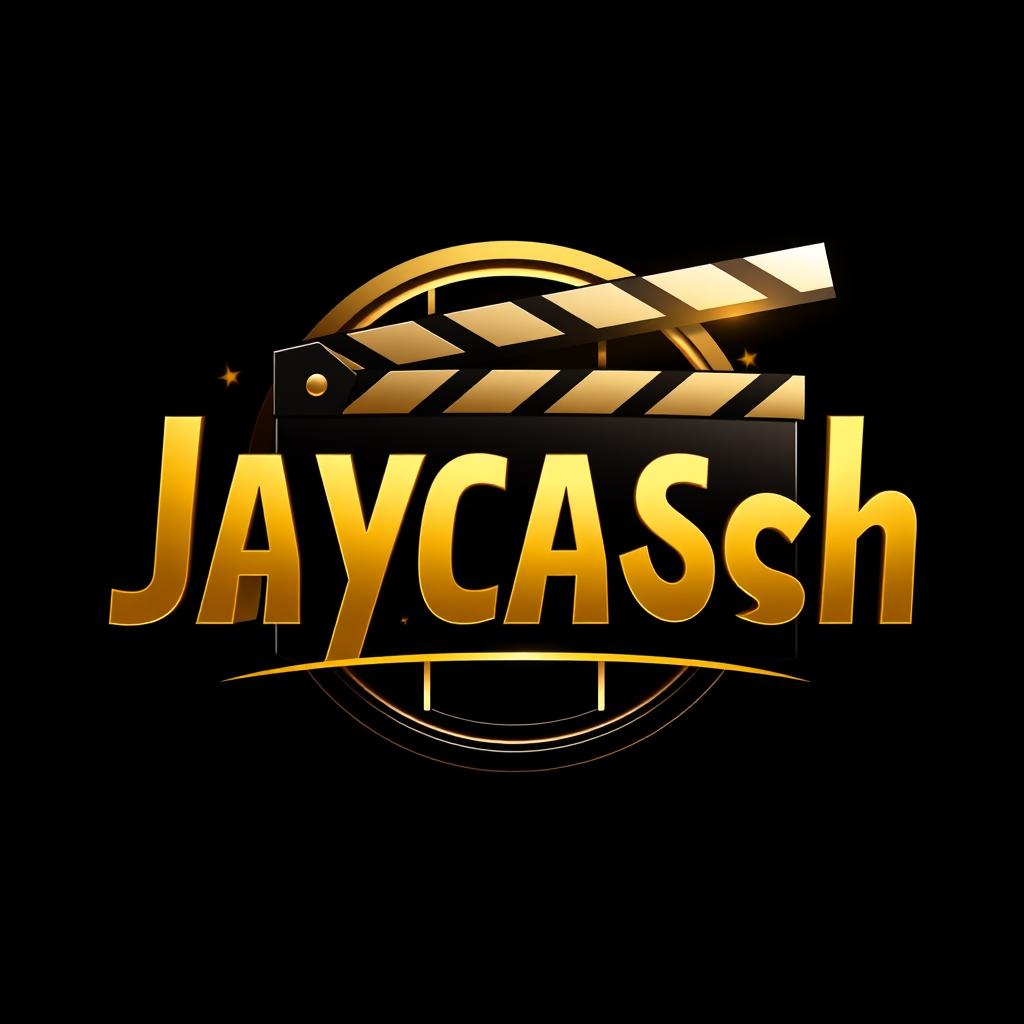 A film logo design for 'Jaycassh', featuring bold, modern typography in a sleek font