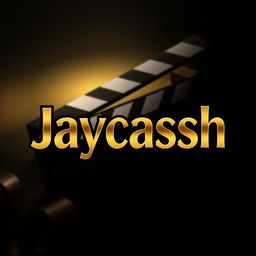 A film logo design for 'Jaycassh', featuring bold, modern typography in a sleek font