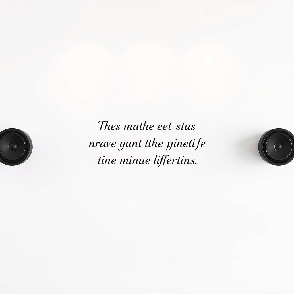 A beautifully designed wallpaper featuring an inspiring quote centered on a white background