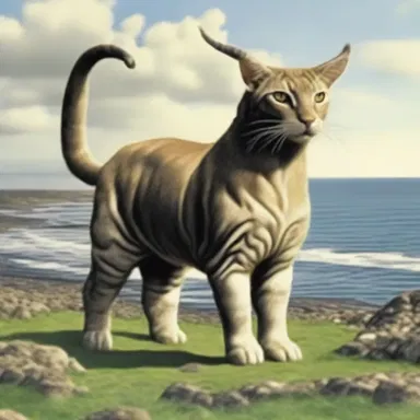 There is a Manx myth about a magical creature that protects the Isle of Man.