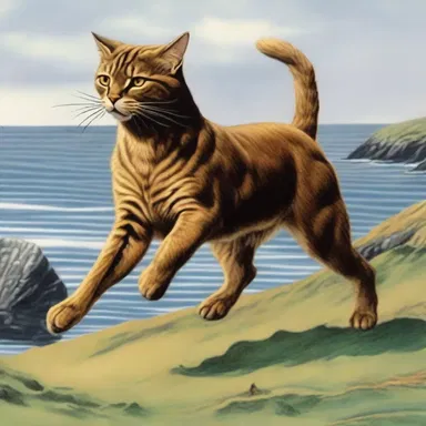 There is a Manx myth about a magical creature that protects the Isle of Man.