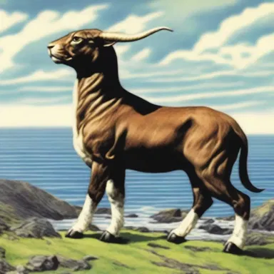 There is a Manx myth about a magical creature that protects the Isle of Man.