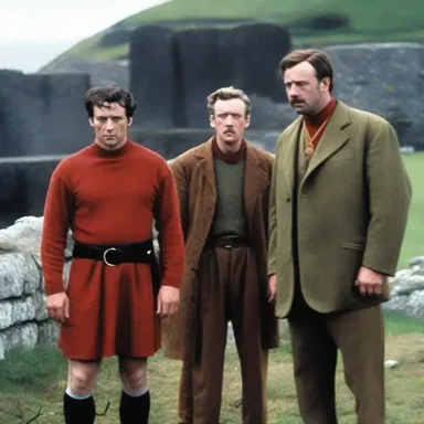 The film set on the Isle of Man features Manx actors speaking their native language.