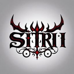 A stylized logo featuring the word 'Sitri' integrated with intricate devil symbols
