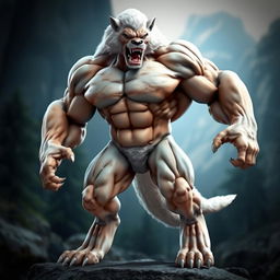 A powerful and muscular animal, depicted in stunning 3D detail