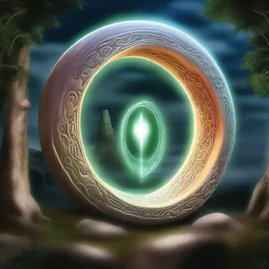 Legend has it that the ancient wizards used enchanted Mobius strips to create portals between different realms in the fantasy world.