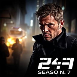 A dramatic scene featuring Jack Bauer from the show 24, season 7