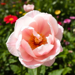 A lush, vibrant, and beautifully detailed close-up of a flower, emphasizing its captivating white petals that are delicately opened