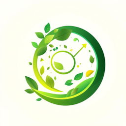 A stylized representation of a growth cycle depicted as a vibrant spiral shape, symbolizing the continuous process of growth and analysis