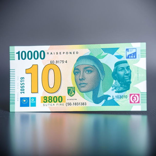 An image of a banknote with a denomination of 100