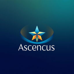 A modern logo for 'Ascencus', symbolizing growth and development