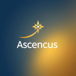 A modern logo for 'Ascencus', symbolizing growth and development