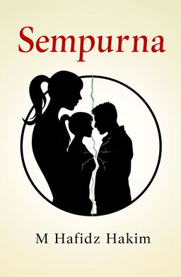 A novel cover titled "Sempurna" by "M Hafidz Hakim"