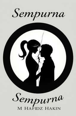 A novel cover titled "Sempurna" by "M Hafidz Hakim"
