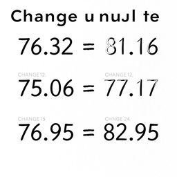 Change the number 76