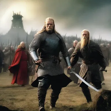 The Norse epic, 'The 13th Warrior', showcases the legendary battles and mythical creatures from Norse culture.