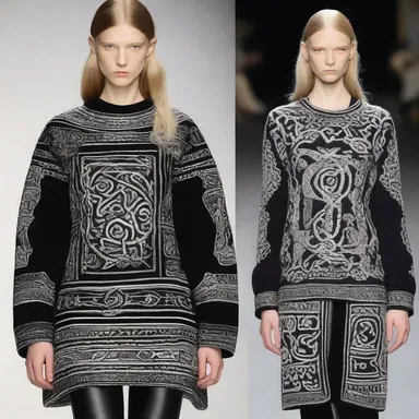 Many designers today draw inspiration from Norse fashion, incorporating Viking symbols and motifs into their collections.