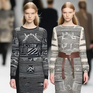 Many designers today draw inspiration from Norse fashion, incorporating Viking symbols and motifs into their collections.