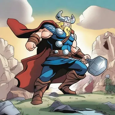 The animated series 'The Mighty Thor' brings Norse mythology to life, showcasing the adventures of Thor and his allies.
