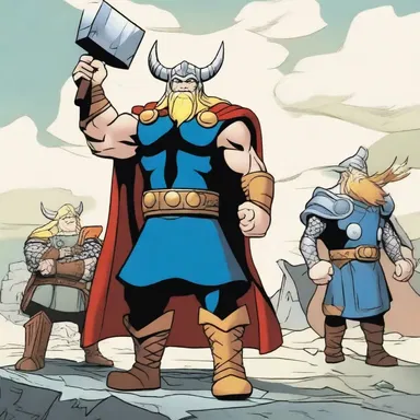 The animated series 'The Mighty Thor' brings Norse mythology to life, showcasing the adventures of Thor and his allies.