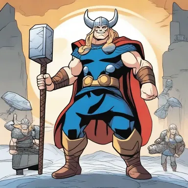 The animated series 'The Mighty Thor' brings Norse mythology to life, showcasing the adventures of Thor and his allies.