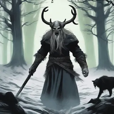 The horror novel drew inspiration from Norse mythology to create a chilling storyline.