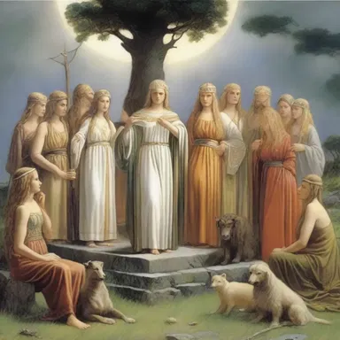 The ancient Norse religion, known as Norse paganism, worshipped a pantheon of gods and goddesses.