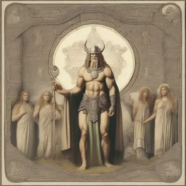 The ancient Norse religion, known as Norse paganism, worshipped a pantheon of gods and goddesses.