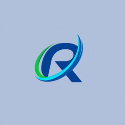 A modern and sleek logo design featuring a stylized 'R' and 'L' intertwined, symbolizing a rail system