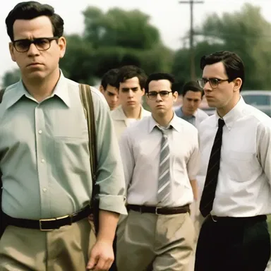 In the film 'A Serious Man', the protagonist struggles with the expectations of his Orthodox Jewish community.