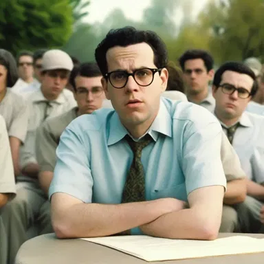 In the film 'A Serious Man', the protagonist struggles with the expectations of his Orthodox Jewish community.