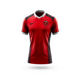 A detailed concept design for a soccer jersey featuring a modern and stylish look