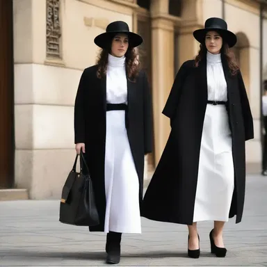 Orthodox Jewish women often dress modestly, adhering to specific fashion guidelines.