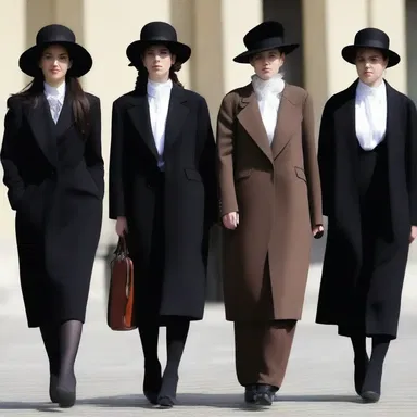Orthodox Jewish women often dress modestly, adhering to specific fashion guidelines.