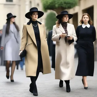 Orthodox Jewish women often dress modestly, adhering to specific fashion guidelines.
