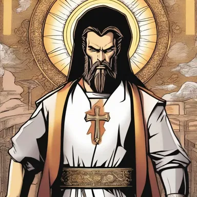 The protagonist of the comic book series is a devout Orthodox Christian who wages war against evil forces.
