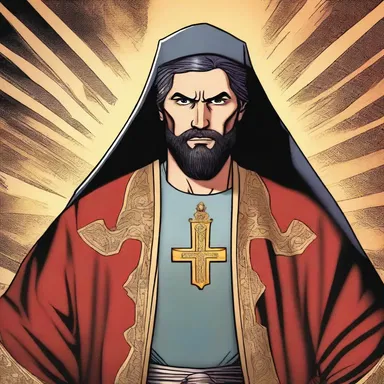 The protagonist of the comic book series is a devout Orthodox Christian who wages war against evil forces.