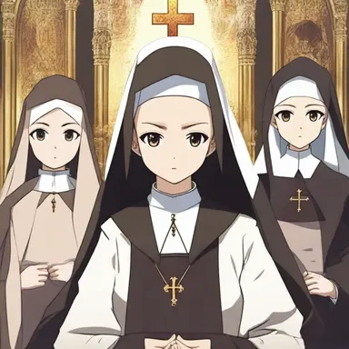 The anime series features a plot centered around a young girl's journey to becoming a respected Russian Orthodox nun.