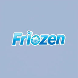 A logo design for a company named 'Friozen' or 'Frio'
