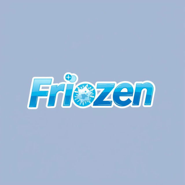 A logo design for a company named 'Friozen' or 'Frio'