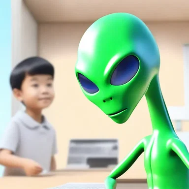 Why did the oscan-speaking alien go to the language school? To improve its Oscan communication skills!