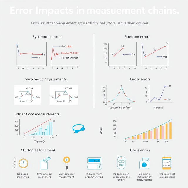 An analytical visual representation of error impacts in measurement chains