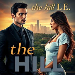 A sultry romance novel cover featuring a sophisticated CEO and a passionate nurse