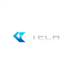 A modern and minimalist logo design representing a tech company