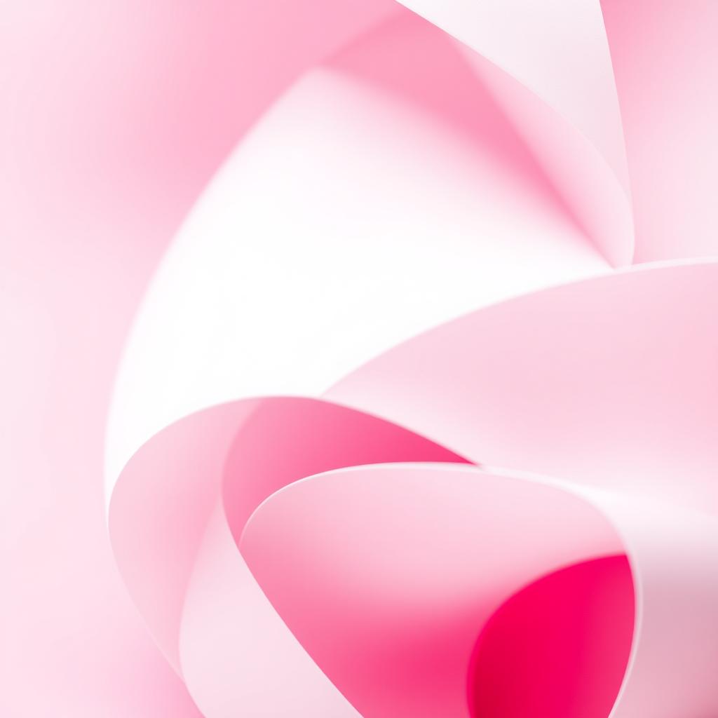 A close-up, artistic depiction of an abstract design geometrically inspired by feminine curves