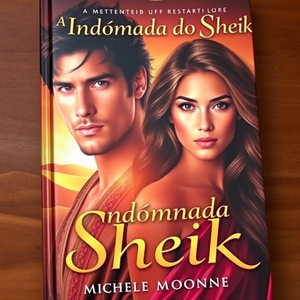 A captivating book cover featuring a handsome man resembling Michele Morrone, exuding an aura of mystery and charisma